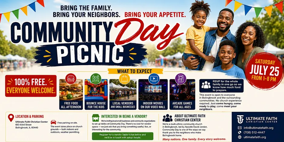 Picnic del Día Comunitario — Evento familiar gratuito